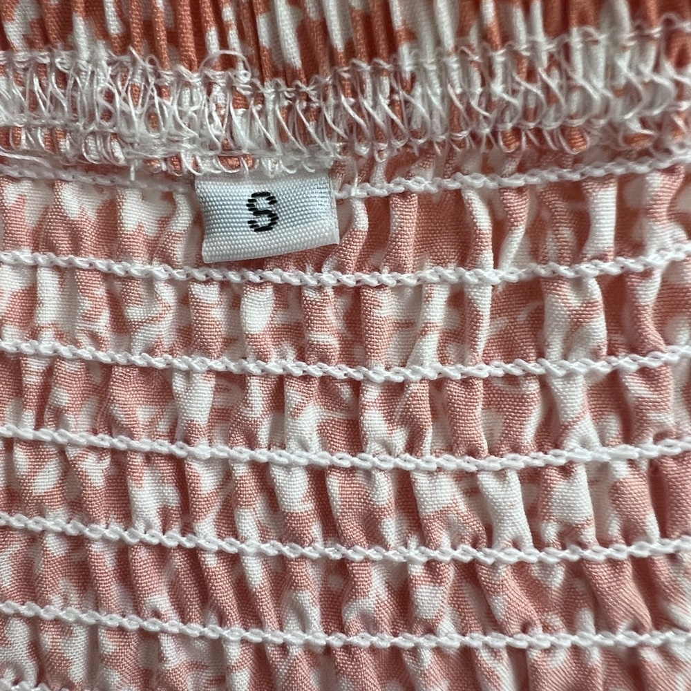 Orange floral skirt - Picture 5 of 5